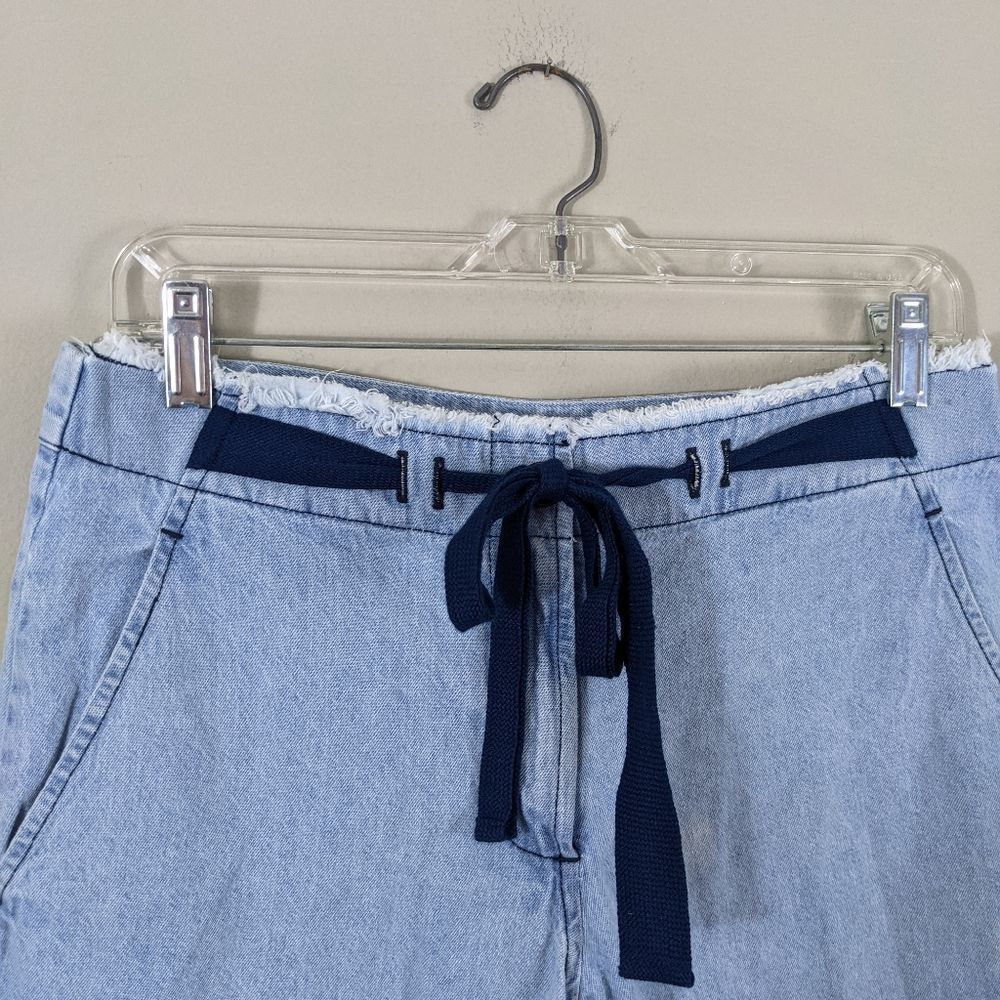 Raquel Allegra Denim Culottes size 2 tie jeans - Picture 4 of 8